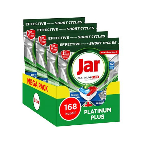 JAR Platinum Plus Deep Clean 168 ks