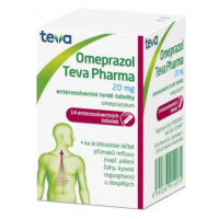 Omeprazol Teva Pharma 20mg cps.etd.14