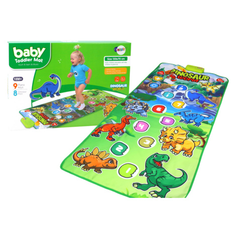 mamido  Interaktivní taneční a vzdělávací podložka Dinosauři se zvuky