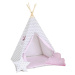 Set teepee stan pro děti růžový varianta: luxury