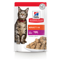 Hill's Science Plan Adult - 12 x 85 g hovězí