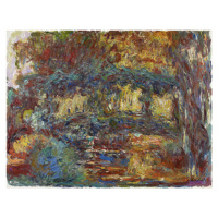 Obrazová reprodukce The Japanese Bridge (1918-24), Claude Monet, 40 × 30 cm