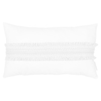 Cotton & Sweets Boho obdélníkový polštář s krajkou bílá 35×60cm