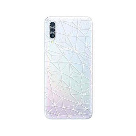 iSaprio Abstract Triangles 03 - white pro Samsung Galaxy A50