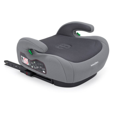 PETITE&MARS Podsedák Optimus Pro i-Size Grey Air 125 - 150 cm (22-36 kg)