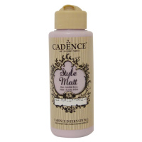 Matná akrylová barva Cadence Style Matt - fialová lila / 120 ml