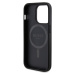 Zadní kryt Guess PU Leather 4G Colored Ring MagSafe pro Apple iPhone 14 Pro, černá