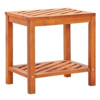 Odkládací stolek z masivního akáciového dřeva 45 × 33 × 45 cm
