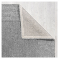 Kusový ručně tkaný koberec Tuscany Textured Wool Border Grey Marl 120x170 cm