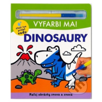 Vyfarbi ma! Dinosaury (Maľuj obrázky znova a znova) - kniha z kategorie Pro děti