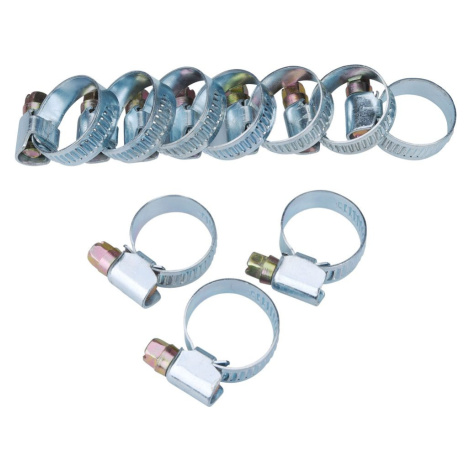 Sada hadicových spon 12-22 mm EXTOL CRAFT 10ks 70502 Extol Premium