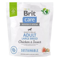Brit Care Dog Sustainable s kuřecím a hmyzem Adult Large Breed 1 kg