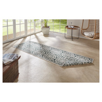 Běhoun Twin Supreme 104131 Green/Cream 80x250 cm