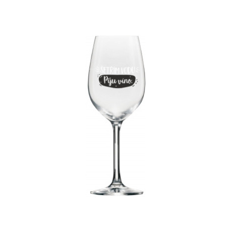 Mega sklenice na víno - Šetřím vodu Albi