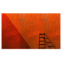 Fotografie A ladder and its shadow, Inge Schuster, 40 × 24.4 cm