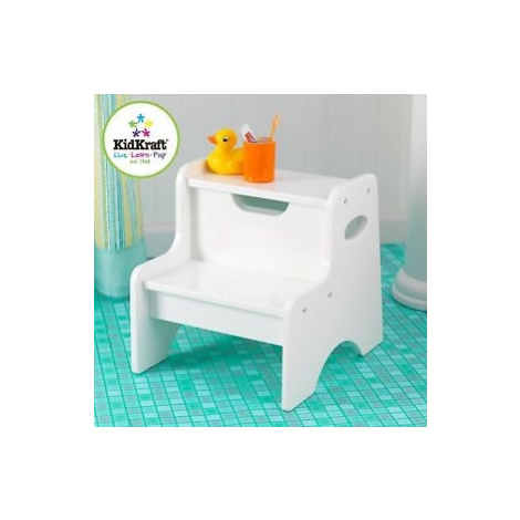KidKraft dřevěná stolička bílá