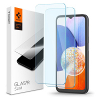 Tvrzené sklo Spigen Glass.TR Slim 2BALENÍ Samsung Galaxy A14 5G Clear
