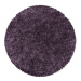 Ayyildiz koberce Kusový koberec Sydney Shaggy 3000 violett kruh - 160x160 (průměr) kruh cm