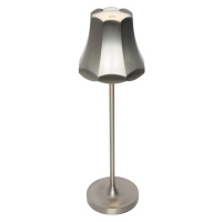 Retro stolní lampa gunmetal dobíjecí IP44 - Granny