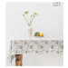 Lněný ubrus 140x300 cm White Botany – Linen Tales