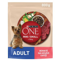 Purina ONE Adult Dog hovězí 800 g