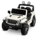 Toyz TERÉNNÍ AUTO JEEP RUBICON NA BATERIE Bílé