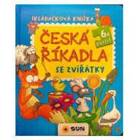 Česká říkadla se Zvířátky - Skládačková knížka