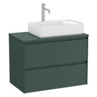 Koupelnová skříňka pod umyvadlo Roca ONA 79,4x58,3x45,7 cm zelená mat ONADESK802ZZMP