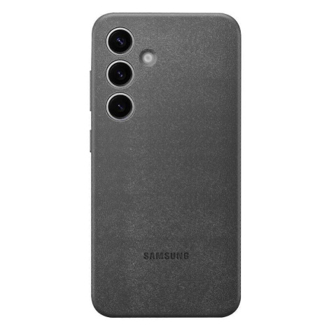 Zadní kryt z veganské kůže pro Samsung Galaxy S25 EF-VS931PJEGWW, šedá