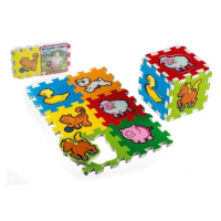 Teddies puzzle Moje první zvířátka 15x15x1 2cm MPZ 6 ks