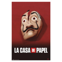 Plakát, Obraz - La Casa De Papel - Mask, (61 x 91.5 cm)