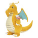 Plyšák Pokémon - Dragonite (Supersize) 60 cm