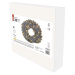 EMOS LED dekorace - adventní věnec, 40 cm, 2x AA, vnitřní, teplá bílá, časovač DCTW15