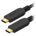 AlzaPower Core USB-C to USB-C 3.2 Gen 1 100W 0.15m černý