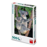 Dino Puzzle Koaly na stromě 500 dílků