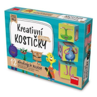 Kreativní kostičky Příšerky - 12 kusů