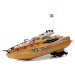 mamido  Loď na dálkové ovládání RC MX Boat 40m hnědá RC