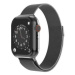 SWISSTEN řemínek Milánský tah pro Apple Watch 38-40 mm černý