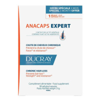 Ducray Anacaps Expert-chronické vypad.vlasů 90 tobolek