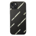 Pouzdro Karl Lagerfeld PU Grained Leather Logomania iPhone 14 Plus černé