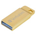 VERBATIM Flash Disk 16GB Metal Executive, USB 3.0, zlatý Zlatá