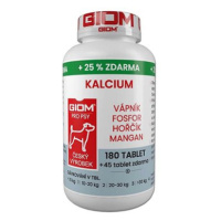 Giom Kalcium 180 tbl. + 25 % zdarma