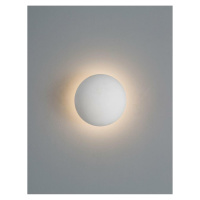 NOVA LUCE nástěnné svítidlo NETUNE bílá sádra a bílý hliník LED 6W 220-240V 3000K IP20 9831050