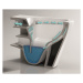 Eco produkty Square Rimless - závěsné wc bez splachovacího okruhu - včetně slim soft close sedát