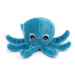 Les Déglingos Plyšová chobotnice - máma s miminkem barva: Modrá