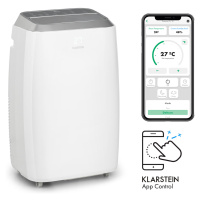 Klarstein Iceblok Prosmart 12, mobilní klimatizace, 3 v 1, 12 000 BTU, ovládání přes aplikaci, b