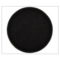 Eton černý koberec kulatý - 80 cm