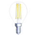 EMOS LED žárovka Filament Mini Globe 6W E14 teplá bílá