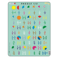 Puzzle MAXI - Počítání - zlomky/35 dílků