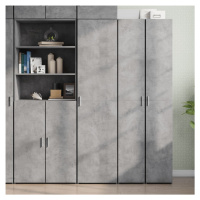 vidaXL Skříň highboard betonově šedá 45x42,5x185 cm kompozitní dřevo